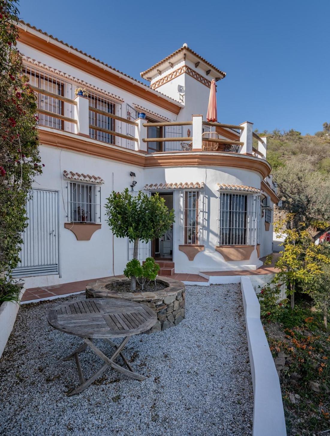 Villa Los Naranjos Sayalonga Kültér fotó