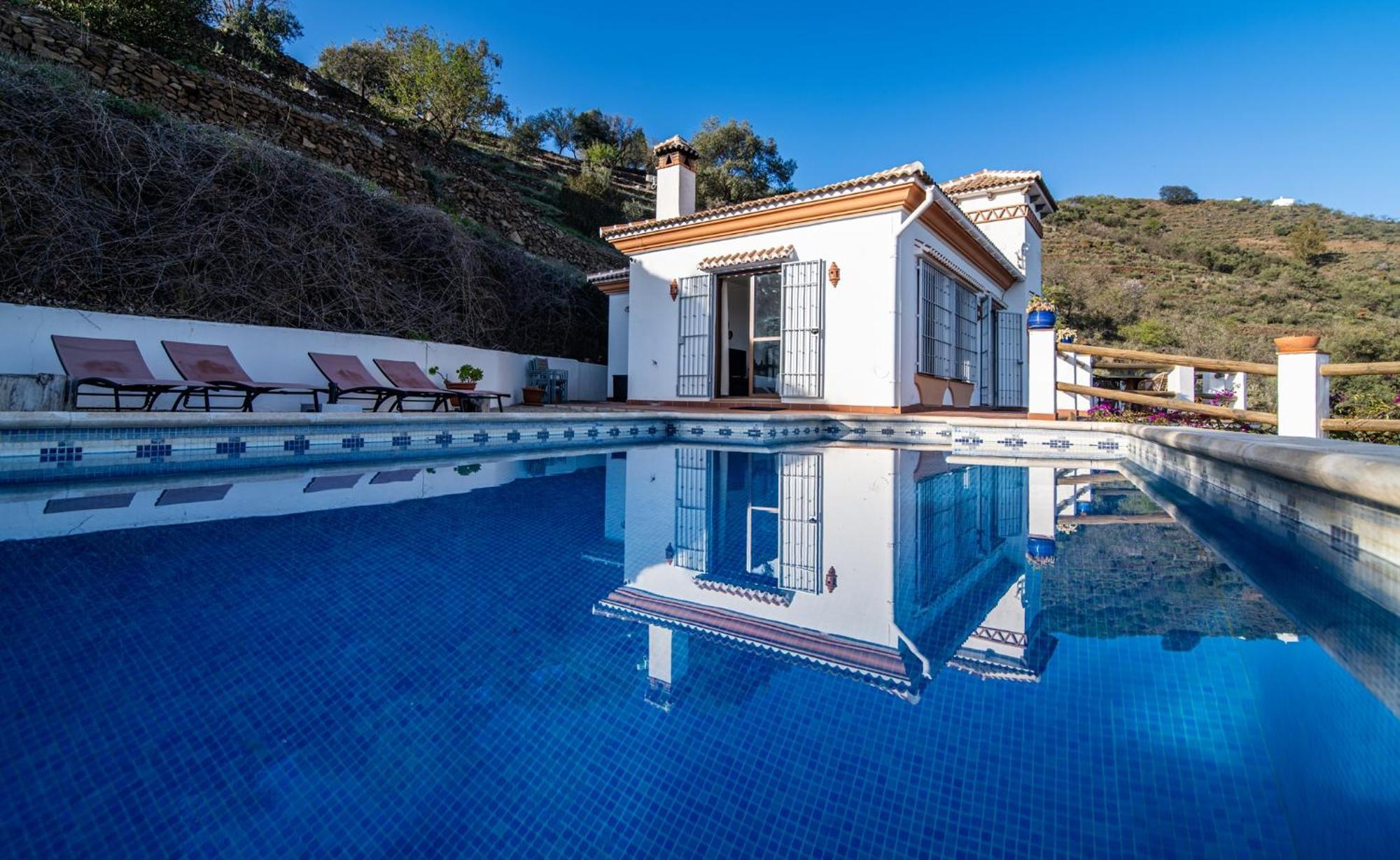 Villa Los Naranjos Sayalonga Kültér fotó